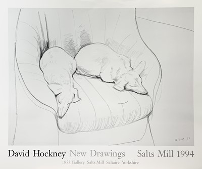 Lot 1069 - David HOCKNEY (1937) 'New Drawings, Salts Mill...