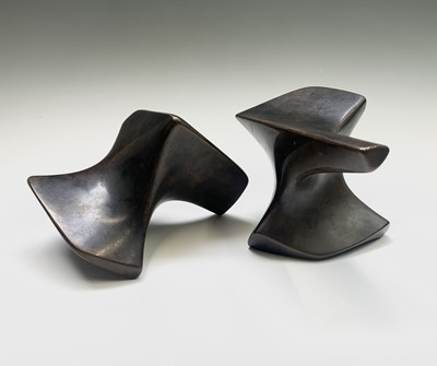 Lot 102 - Paul MOUNT (1922-2009) Sculptural Forms Bronze...