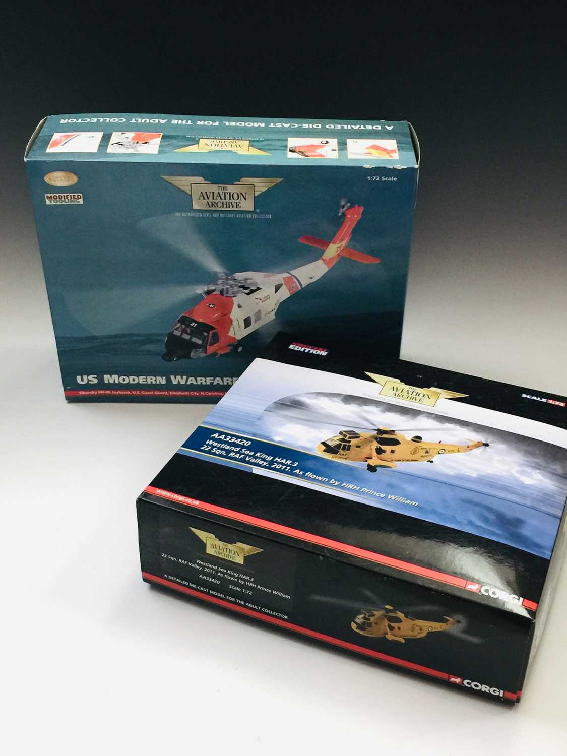 Lot 638 - Corgi Aviation Archive Die Cast Helicopter -...