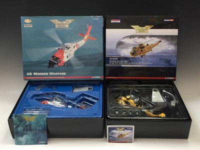 Lot 638 - Corgi Aviation Archive Die Cast Helicopter -...