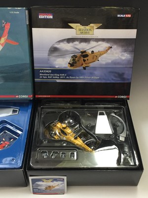 Lot 638 - Corgi Aviation Archive Die Cast Helicopter -...