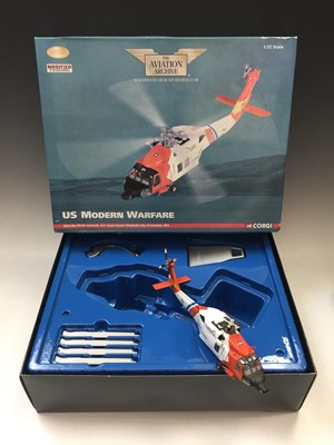 Lot 638 - Corgi Aviation Archive Die Cast Helicopter -...