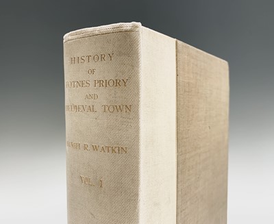 Lot 1292 - HUGH R. WATKIN. 'History of Totnes Priory and...