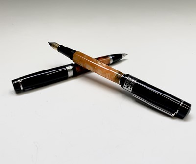 Lot 1202 - A Buckingham Palace fountain pen and matching...