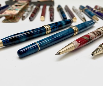 Lot 1203 - Thirty 'luxury' pens including Pierre Farber