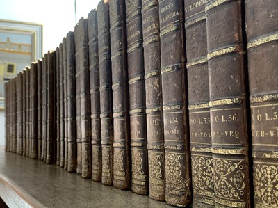 Lot 1296 - BINDINGS. 'Rees's Cyclopedia'. Large...