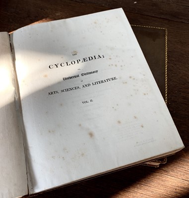 Lot 1296 - BINDINGS. 'Rees's Cyclopedia'. Large...