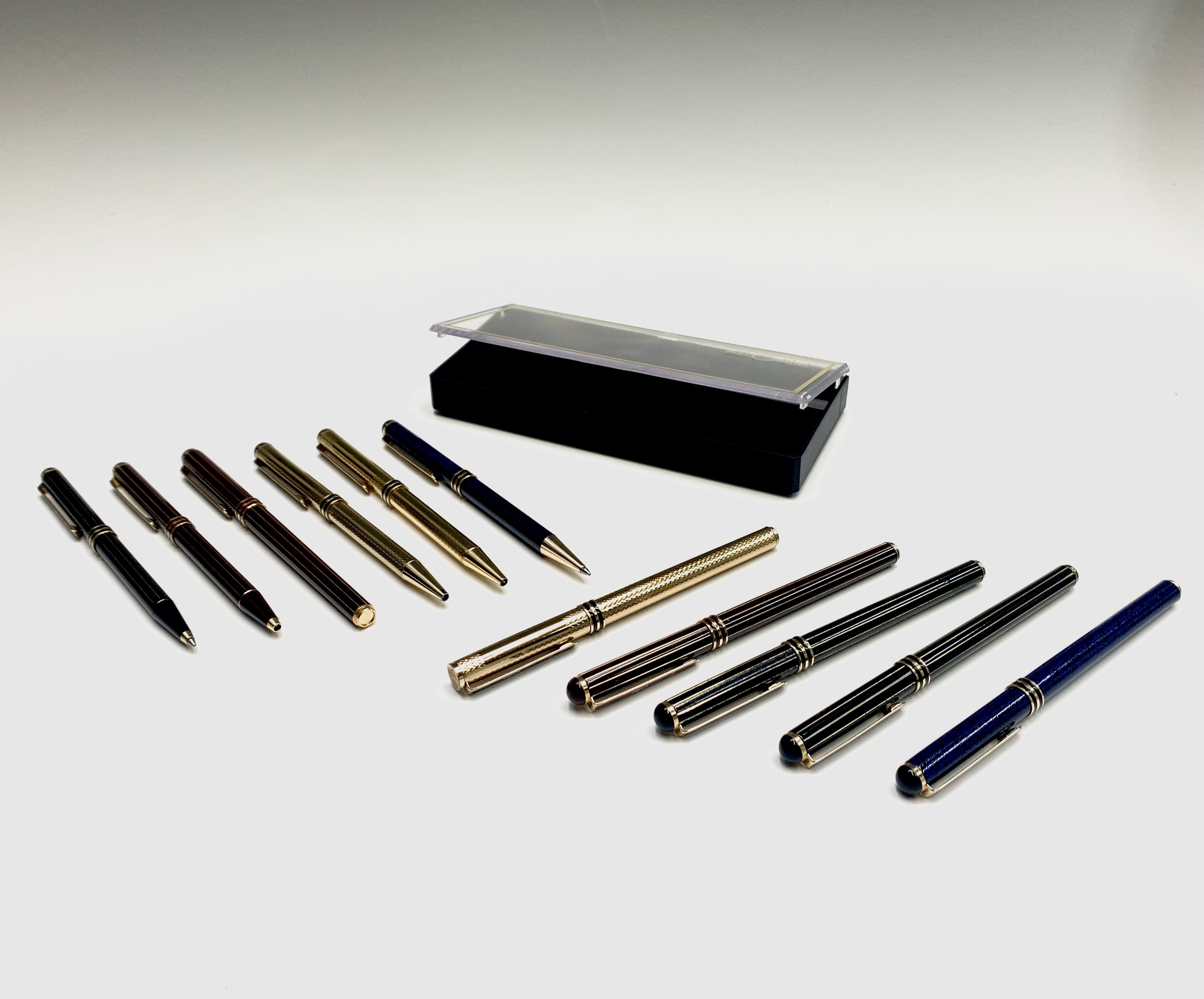 Lot 1221 Eleven Colibri pens including four fountain