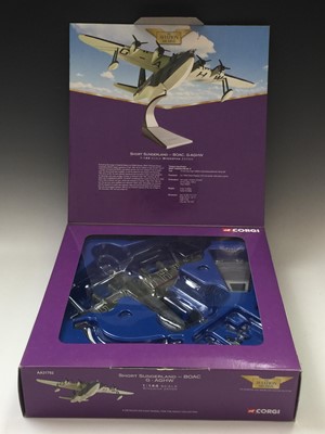 Lot 643 - Corgi Aviation Archive Die Cast Airliners...