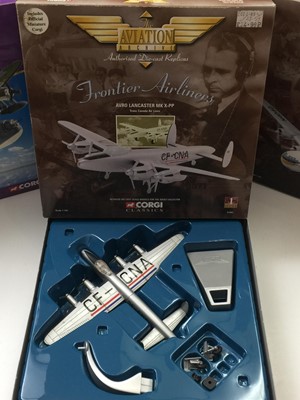 Lot 643 - Corgi Aviation Archive Die Cast Airliners...