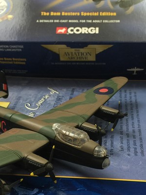 Lot 647 - Corgi Aviation Archive Die Cast World War II -...