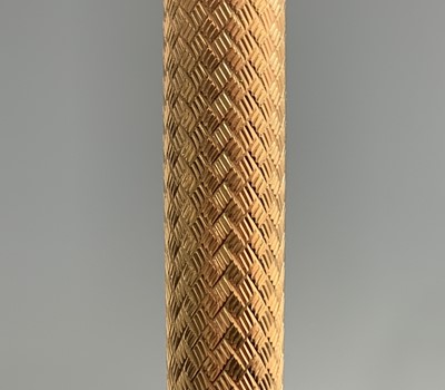 Lot 1237 - A Waterman L'Etalon Gold plated basket weave...