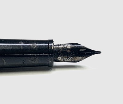 Lot 1244 - A black UHU fountain pen (lacks nib), a...