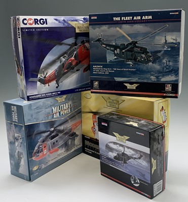 Lot 650 - Corgi Die Cast Helicopters - A box containing...