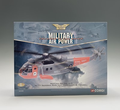 Lot 650 - Corgi Die Cast Helicopters - A box containing...