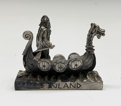 Lot 685 - Pewter Model Figures - A quantity of pewter...