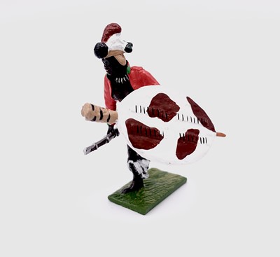 Lot 656 - Little Legion - Toy Soldiers - Zulu Warriors -...