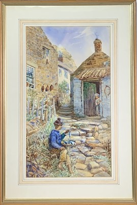 Lot 1112 - Elizabeth M LOVELL The First Take Watercolour...