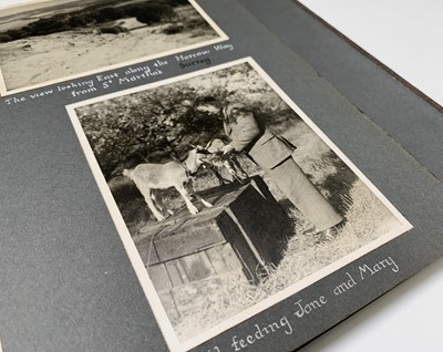 Lot 61 - Two photo albums including shots of Cambridge,...