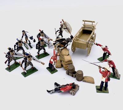 Lot 660 - Little Legion - Toy Soldiers - Zulu Wars - set...