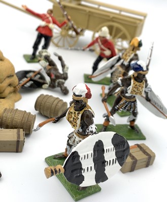 Lot 660 - Little Legion - Toy Soldiers - Zulu Wars - set...