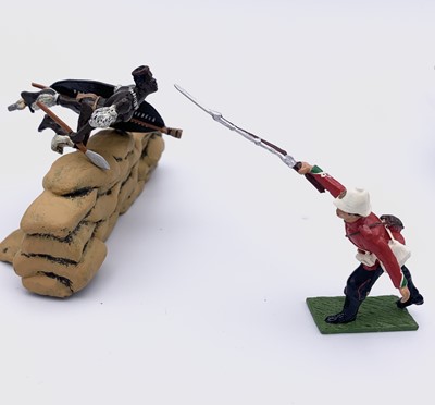 Lot 660 - Little Legion - Toy Soldiers - Zulu Wars - set...