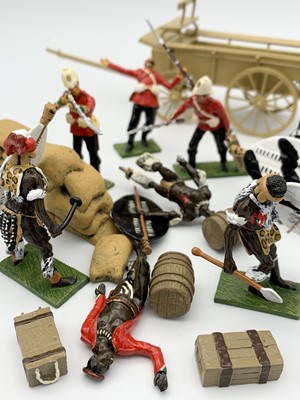 Lot 660 - Little Legion - Toy Soldiers - Zulu Wars - set...