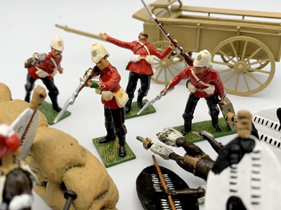 Lot 660 - Little Legion - Toy Soldiers - Zulu Wars - set...