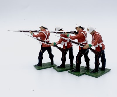 Lot 662 - Little Legion - Toy Soldiers - Zulu Wars - set...