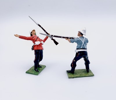 Lot 663 - Little Legion - Toy Soldiers - Zulu Wars - set...