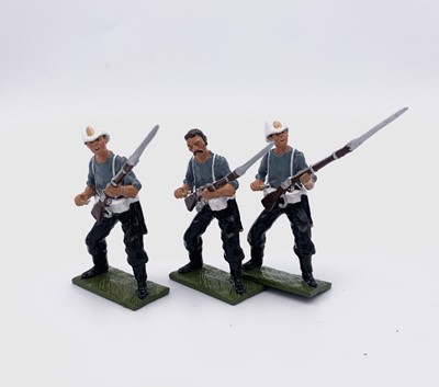 Lot 663 - Little Legion - Toy Soldiers - Zulu Wars - set...