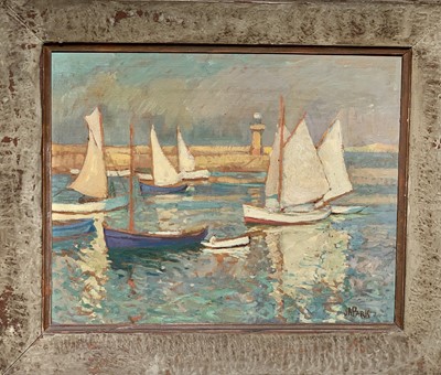 Lot 85 - John Anthony PARK (1880-1962) St Ives Harbour...
