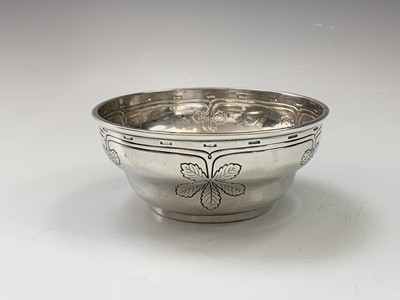 Lot 1069 - Charming early 20th century Danish silver bowl,...