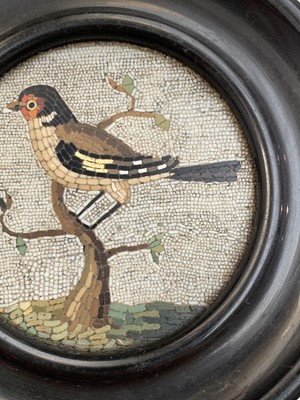 Lot 170 - An 18th or early 19th century micro mosaic...