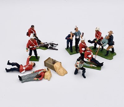 Lot 664 - Little Legion - Toy Soldiers - Zulu Wars - set...