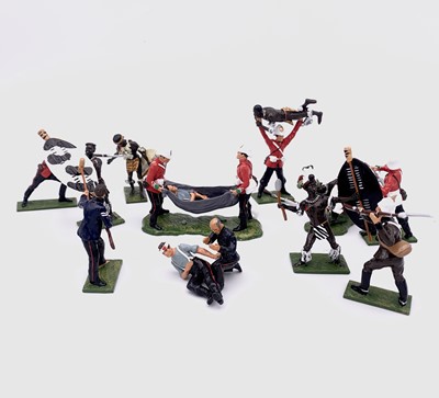 Lot 666 - Little Legion - Toy Soldiers - Zulu Wars - set...