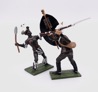 Lot 666 - Little Legion - Toy Soldiers - Zulu Wars - set...