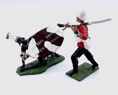 Lot 666 - Little Legion - Toy Soldiers - Zulu Wars - set...