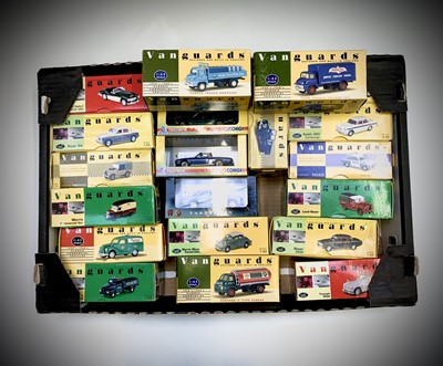 Lot 669 - Vanguard Boxed Cars, Vans & Lorries - Lot...