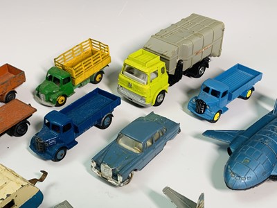 Lot 702 - Dinky Toys - A box containing mainly early...