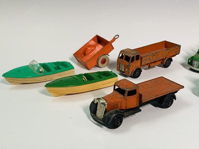 Lot 702 - Dinky Toys - A box containing mainly early...