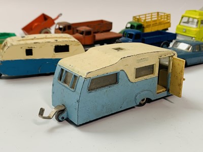 Lot 702 - Dinky Toys - A box containing mainly early...