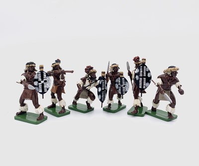 Lot 693 - Britain's Boxed Soldiers - Zulu Wars - set...