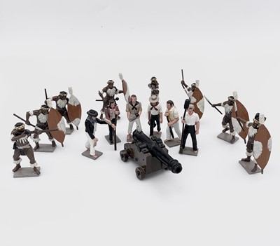 Lot 695 - Tradition Boxed Lead Soldiers - Set 93 - The...