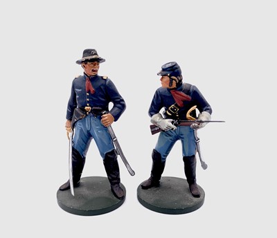 Lot 696 - Oryon Boxed Lead Soldiers - American Civil War...