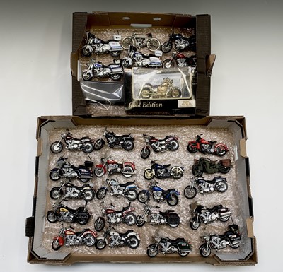 Lot 712 - Maisto Harley-Davidson Motor Bikes - A...