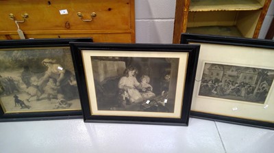 Lot 123 - Arthur J Elsey framed print and two other...