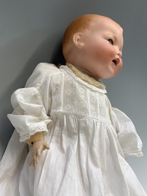 Lot 730 - An Armand Marseille 'Baby Gloria' bisque head...