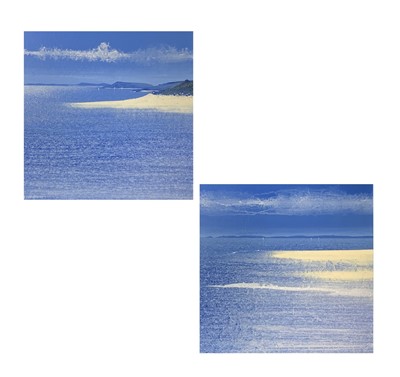 Lot 200 - Richard PEARCE Scilly Isles Two works Acrylic...
