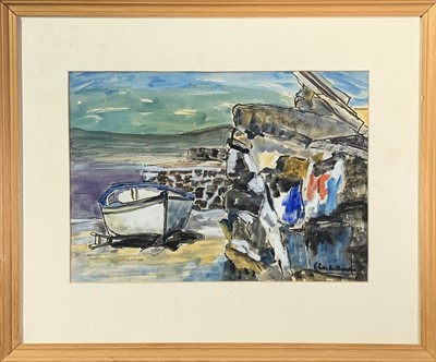 Lot 141 - Charles BREAKER (1906-1985) Harbour Scene...